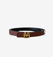 CINTURÓN REVERSIBLE BLACK & ALMOND