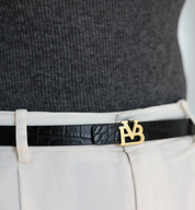 CINTURÓN REVERSIBLE BLACK & ALMOND
